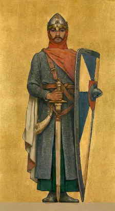 Thierry of Alsace, 1889. Creator: Albrecht De Vriendt