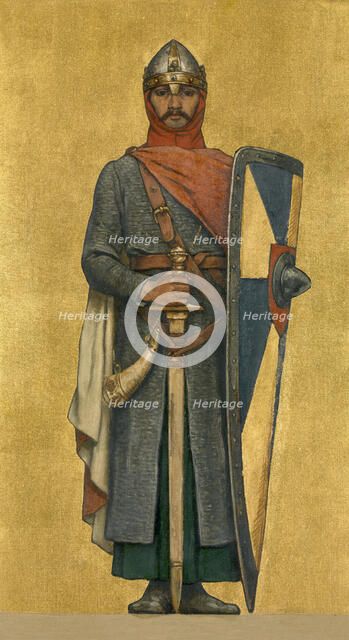 Thierry of Alsace, 1889. Creator: Albrecht De Vriendt.