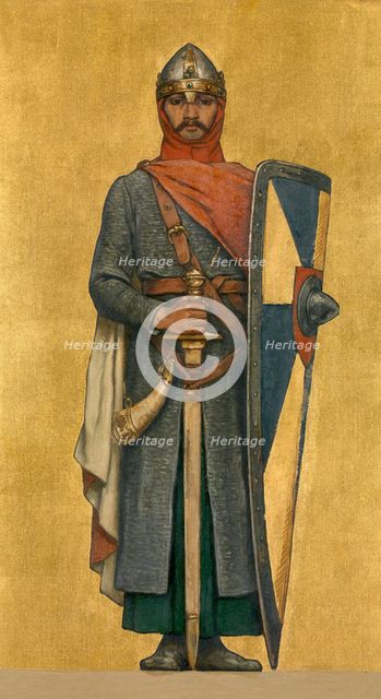 Thierry of Alsace, Count of Flanders, 1889. Creator: Vriendt, Albrecht de (1843-1900).