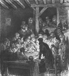 Thieves Gambling 1872. Creator: Gustave Doré