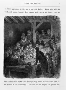 Thieves Gambling 1872. Creator: Jolier