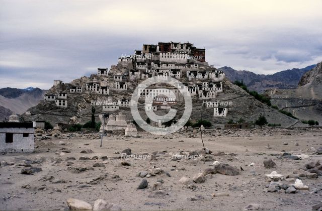 Thiksey Monastery, Ladakh, India, 1988. Creator: Amanda Waite.