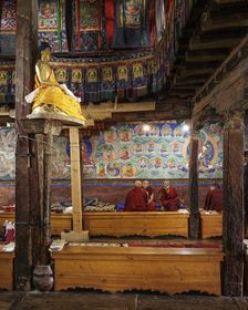 Thiksey Monastery, Ladakh, India, 2023. Creator: Peter Thompson