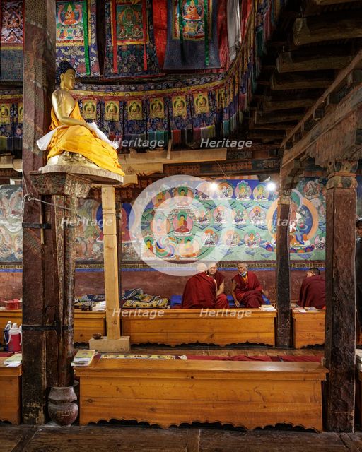 Thiksey Monastery, Ladakh, India, 2023. Creator: Peter Thompson.