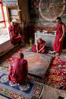 Thiksey Monastery, Ladakh, India, 2023. Creator: Peter Thompson