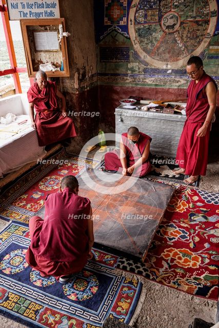 Thiksey Monastery, Ladakh, India, 2023. Creator: Peter Thompson.