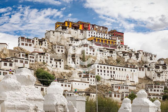 Thiksey Monastery, Ladakh, India, 2023. Creator: Peter Thompson.