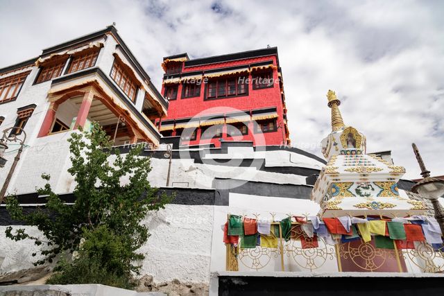 Thiksey Monastery, Ladakh, India, 2023. Creator: Peter Thompson.