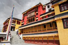 Thiksey Monastery, Ladakh, India, 2023. Creator: Peter Thompson