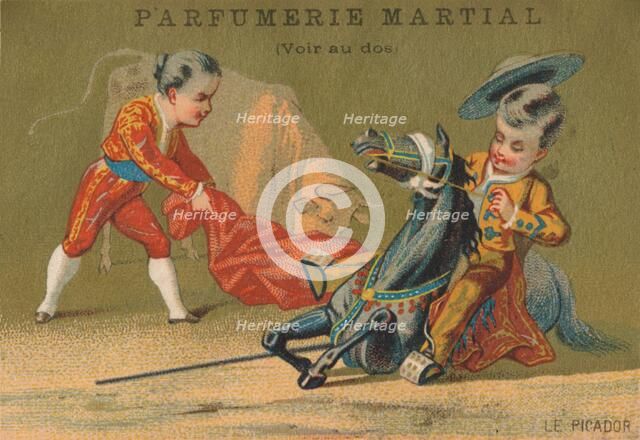 Thildren as a Picador and a Matador, c.1910s. Artist: Unknown