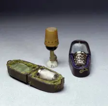 Thimble golf memorabilia. Creator: Unknown
