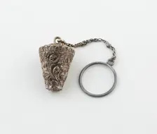 Thimble-Shaped Vinaigrette, England, c. 1840. Creator: Unknown