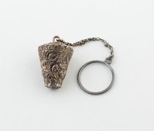 Thimble-Shaped Vinaigrette, England, c. 1840. Creator: Unknown