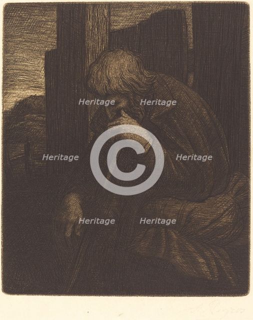 Thinker (Le penseur). Creator: Alphonse Legros.