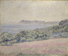 Thistles, Le Brusq, 1925. Artist: Lucien Pissarro