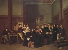 Third-Class Waiting-Room II, 1865. Creator: Carl Henrik Unker