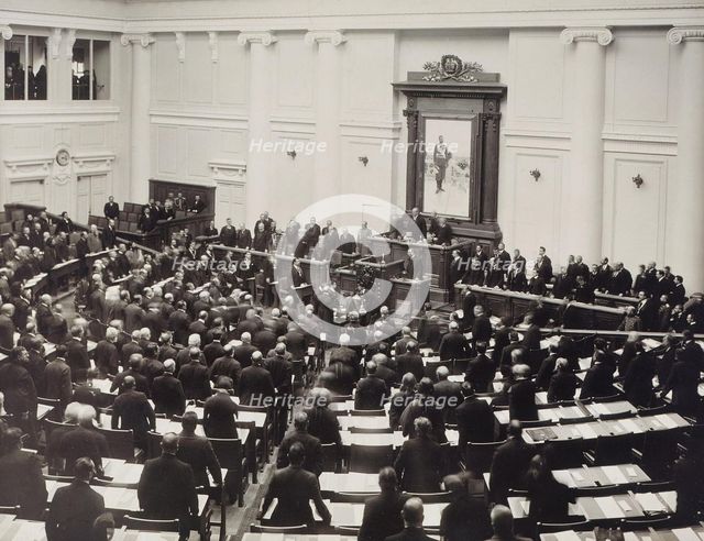 Third Imperial Duma in session on October 15, 1911.