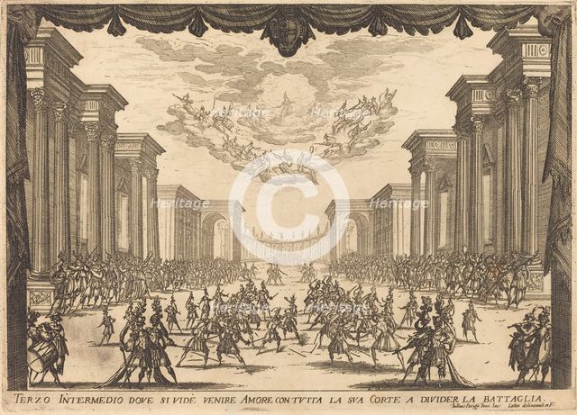 Third Intermezzo, 1617. Creator: Jacques Callot.