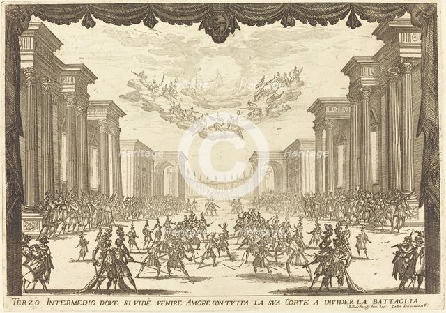 Third Intermezzo, 1617. Creator: Jacques Callot.