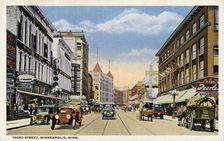 Third Street, Minneapolis, Minnesota, USA, 1915