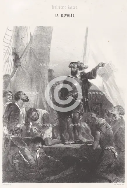 Third Part, The Revolt, ca. 1830-65. Creator: Célestin Nanteuil.