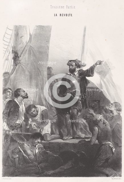 Third Part, The Revolt, ca. 1830-65. Creator: Célestin Nanteuil.