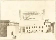 Third Part of the Via Dolorosa, 1619. Creator: Jacques Callot