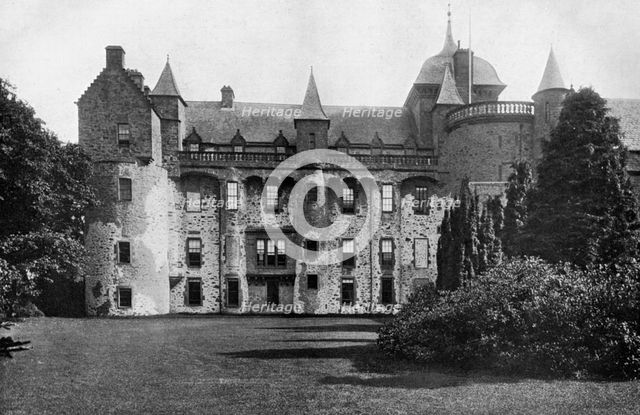 Thirlestane Castle, Lauder, Scotland, 1924-1926. Artist: Valentine & Sons