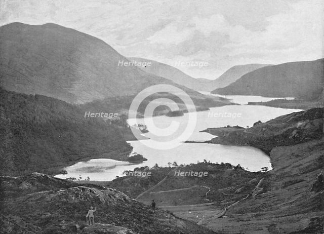 'Thirlmere and Helvellyn', c1896. Artist: Green Brothers.