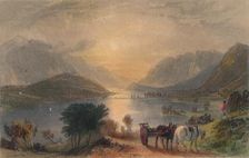 Thirlmere & Helvellen &c. From Raven Crag c1830s. Creator: Unknown