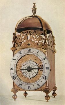 Thirty-Hour Striking and Alarum Brass Lantern Clock 1947. Creator: Unknown