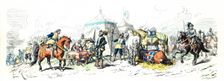 Thirty Years War. Camp in front of Nuremberg. Headquarters of Gustav II Adolph, king of Sweden. 1…