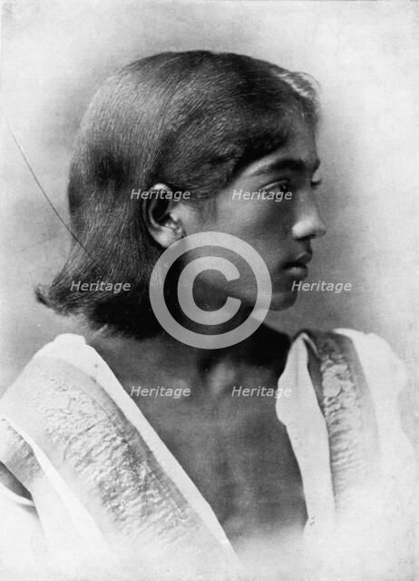 'This is a Photograph of J. Krishnamurti', c1911, (1911). Artist: Unknown.