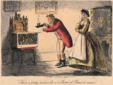 This is a pretty present for a Master of Hounds to receive 1865. Artists: John Leech, Hablot Knight Browne