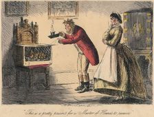 This is a pretty present for a Master of Hounds to receive 1865. Artists: John Leech, Hablot Knight Browne