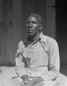 This man was a tenant on the same farm for eighteen years..., Ellis County, Texas, 1937. Creator: Dorothea Lange