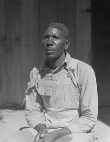 This man was a tenant on the same farm for eighteen years..., Ellis County, Texas, 1937. Creator: Dorothea Lange