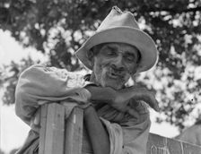 This man was born a slave in Greene County, Georgia, 1937. Creator: Dorothea Lange