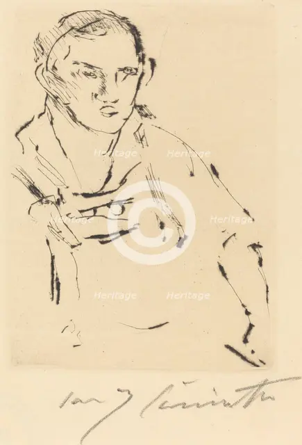 Thomas, 1922. Creator: Lovis Corinth.