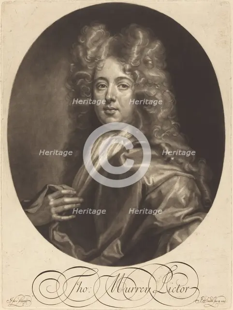Thomas Murray, 1696. Creator: John Smith.