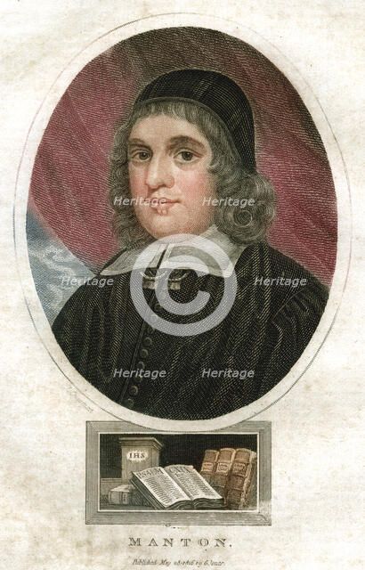 Thomas Manton, Puritan clergyman, (1816). Artist: J Chapman