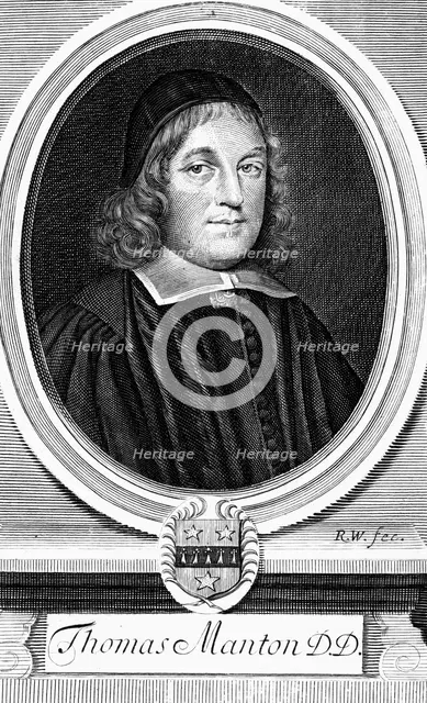 Thomas Manton, Puritan clergyman. Artist: Unknown