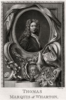 Thomas, Marquis of Wharton 1777. Artist: Sharp