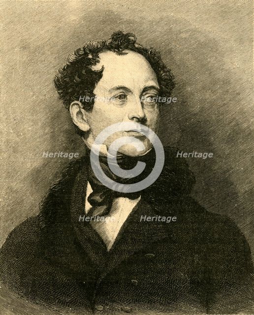 Thomas Moore, Irish poet and biographer of Lord Byron, c1829 (c1890). Creator: Unknown.