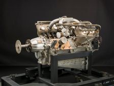 Thomas-Morse Model 8, V-8 Engine, 1917. Creators: Curtiss Aeroplane and Motor Company, Thomas-Morse Aircraft