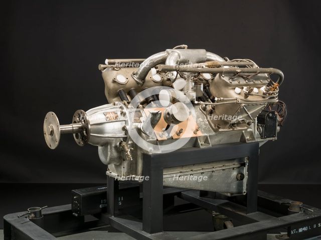 Thomas-Morse Model 8, V-8 Engine, 1917. Creators: Curtiss Aeroplane and Motor Company, Thomas-Morse Aircraft.