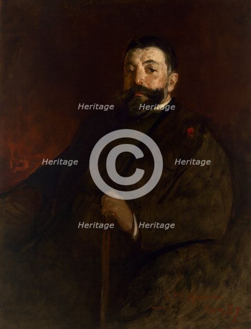 Thomas Nast, 1887. Creator: John White Alexander.