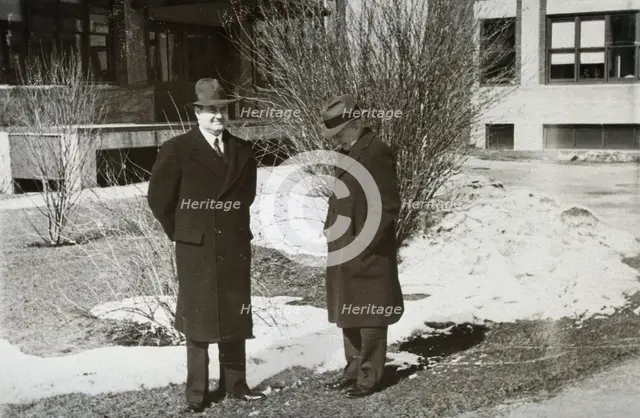 Thomas Nevin and Howard B Fonda, c1950s. Creator: Unknown.