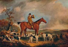 Thomas Oldaker on Pickle with his Hounds c19th century, (1922)