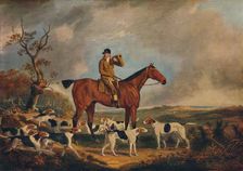 Thomas Oldaker on Pickle with his Hounds c19th century, (1922)